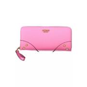 Guess Elegant Pink Wallet with Multiple Compartments Pink, Dam