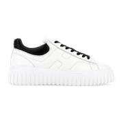 Hogan Randig Läder Sneakers White, Herr