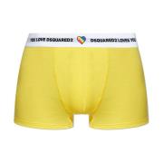 Dsquared2 Briefs med logotyp Yellow, Herr