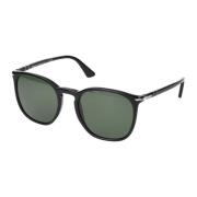 Persol Stiliga solglasögon Black, Unisex