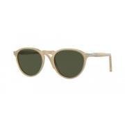 Persol Stiliga solglasögon i brun Beige, Unisex