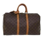 Louis Vuitton Vintage Pre-owned Canvas louis-vuitton-vskor Brown, Dam