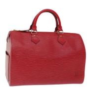 Louis Vuitton Vintage Pre-owned Laeder louis-vuitton-vskor Red, Dam