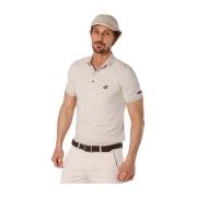 Mason's Leopardi Herr Polo med Skräddade Detaljer Beige, Herr