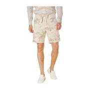 Mason's Camouflage Chino Bermuda Shorts Beige, Herr