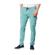 Mason's Extra Slim Cargo Byxor i Tencel/Bomull Green, Herr