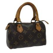 Louis Vuitton Vintage Pre-owned Canvas louis-vuitton-vskor Brown, Dam