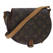 Louis Vuitton Vintage Pre-owned Canvas louis-vuitton-vskor Brown, Dam