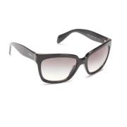 Prada Vintage Pre-owned Plast solglasgon Black, Dam