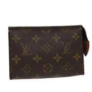 Louis Vuitton Vintage Pre-owned Canvas necessrer Brown, Dam