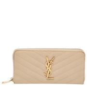 Yves Saint Laurent Vintage Pre-owned Laeder plnbcker Beige, Dam