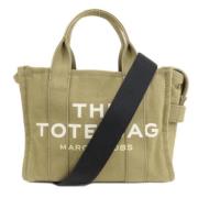 Marc Jacobs Pre-owned Pre-owned Canvas totevskor Beige, Dam