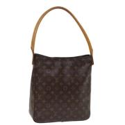 Louis Vuitton Vintage Pre-owned Canvas louis-vuitton-vskor Brown, Dam