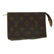 Louis Vuitton Vintage Pre-owned Canvas necessrer Brown, Dam