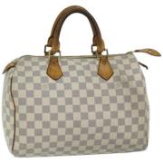 Louis Vuitton Vintage Pre-owned Canvas louis-vuitton-vskor Beige, Dam