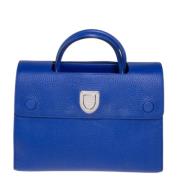 Dior Vintage Pre-owned Laeder totevskor Blue, Dam