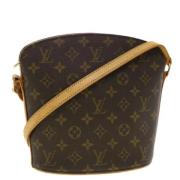 Louis Vuitton Vintage Pre-owned Canvas louis-vuitton-vskor Brown, Dam