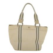 Burberry Vintage Pre-owned Canvas totevskor Beige, Dam