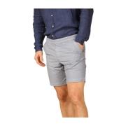 Mason's Sommar Herr Chino Bermuda Shorts Blue, Herr