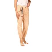 Mason's Curvy Cargo Byxor i Bomull & Tencel Pink, Dam