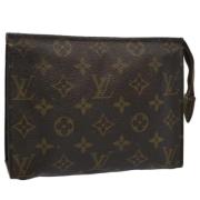 Louis Vuitton Vintage Pre-owned Canvas necessrer Brown, Dam