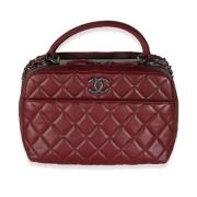 Chanel Vintage Pre-owned Laeder chanel-vskor Red, Dam