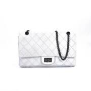 Chanel Vintage Pre-owned Laeder chanel-vskor White, Dam