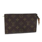 Louis Vuitton Vintage Pre-owned Canvas necessrer Brown, Dam