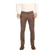 Mason's Gabardine Stretch Chino Byxor Regular Fit Brown, Herr