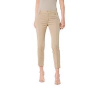 Mason's Curvy Chino Byxor Jaqueline Curvie Beige, Dam