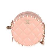 Chanel Vintage Pre-owned Laeder kuvertvskor Pink, Dam