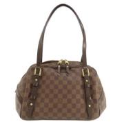 Louis Vuitton Vintage Pre-owned Canvas handvskor Brown, Dam