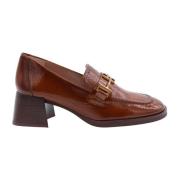 Hispanitas Klassiska Mocassin Skor Brown, Dam