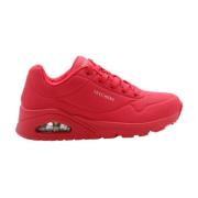 Skechers Vinter Sneaker Stövlar Red, Dam