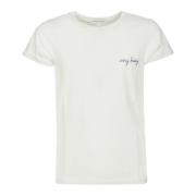 Maison Labiche Ekologisk Bomull Busy T-shirt White, Herr