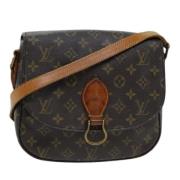 Louis Vuitton Vintage Pre-owned Canvas louis-vuitton-vskor Brown, Dam