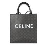 Celine Vintage Pre-owned Canvas totevskor Black, Dam