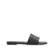 Bottega Veneta Svarta Slip-On Läderskor Ss22 Black, Dam