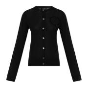 Dsquared2 Ull Cardigan Black, Dam