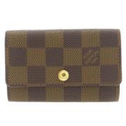 Louis Vuitton Vintage Pre-owned Canvas nyckelhllare Brown, Dam