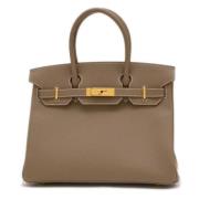 Hermès Vintage Pre-owned Laeder handvskor Brown, Dam