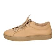 Stokton Läder Damsneakers Brown, Dam