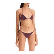 Oseree Lumière Triangel Bikini Set Purple, Dam