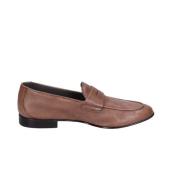 Pollini Läder Herr Loafers Brown, Herr