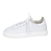 Stokton Läder Damsneakers Stiliga Skor White, Dam