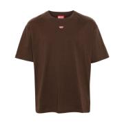 Diesel Bruna T-shirts och Polos Brown, Herr