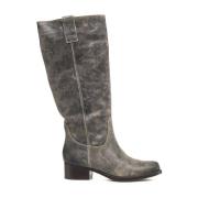 Curiosite Svarta Western Ankelboots Black, Dam