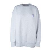 JW Anderson Stilfull Sweatshirt Kollektion Gray, Dam