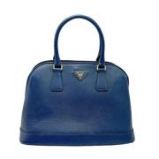 Prada Vintage Pre-owned Laeder prada-vskor Blue, Dam