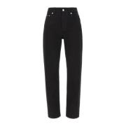 Dolce & Gabbana Klassiska Denim Jeans för Vardagsbruk Black, Dam